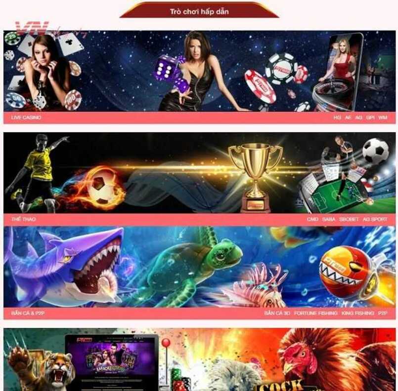 Phòng chơi game đạt chuẩn Ku11 cung cấp những trò chơi nào? - Ku11